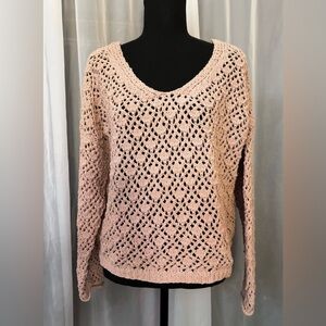 Nicole Miller’s Artelier Open Knit Sweater
